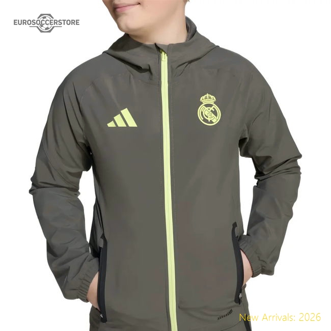 Real Madrid Home Durable Jersey Kids Lightweight Athletic Fit