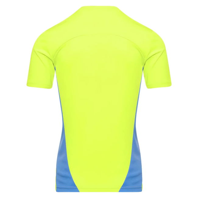 Durable Material Football Man City Training Shirt Yellow Glow Marm...