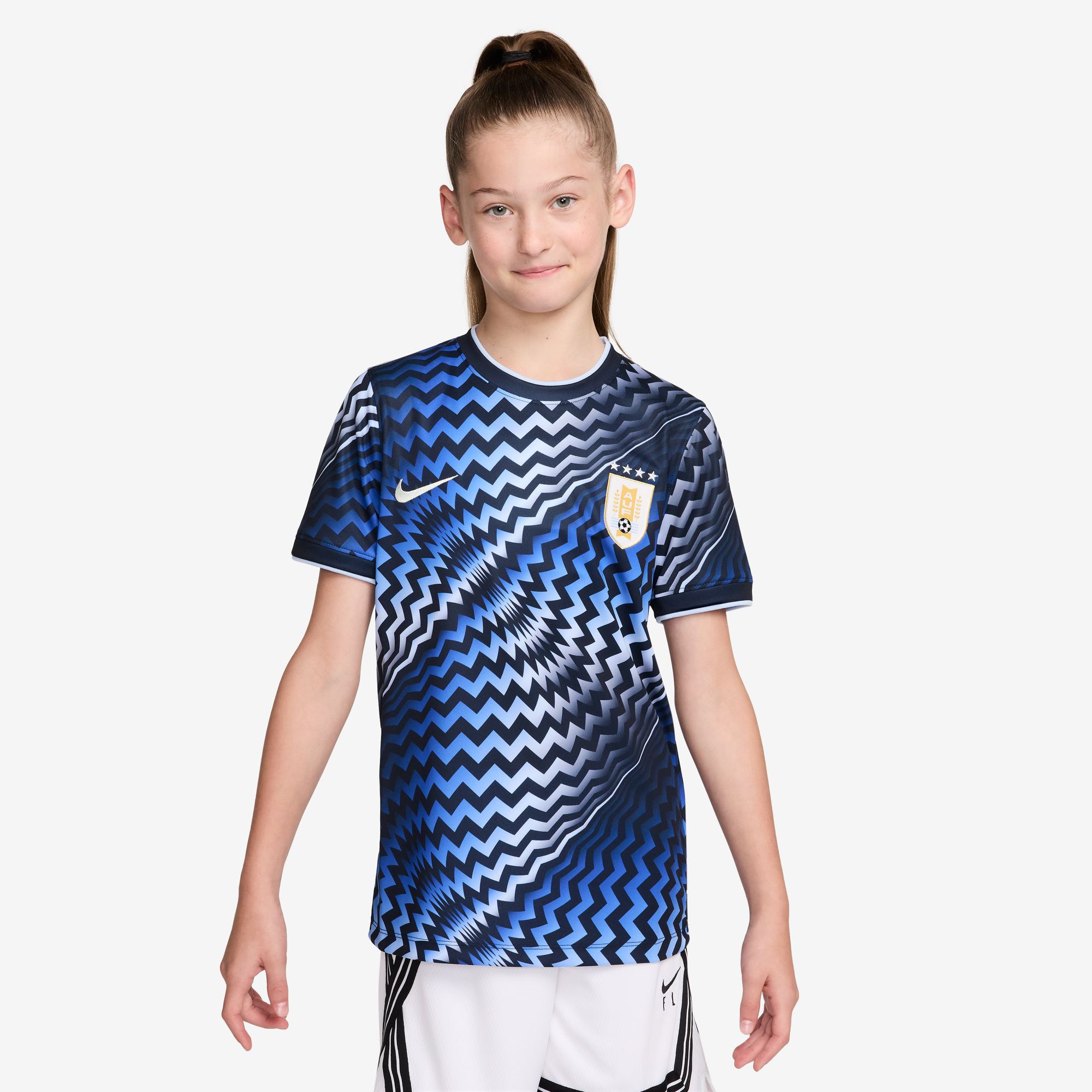 [ESK] Uruguay National Team Youth 2026 Pre-Match Jersey Top - Blue
