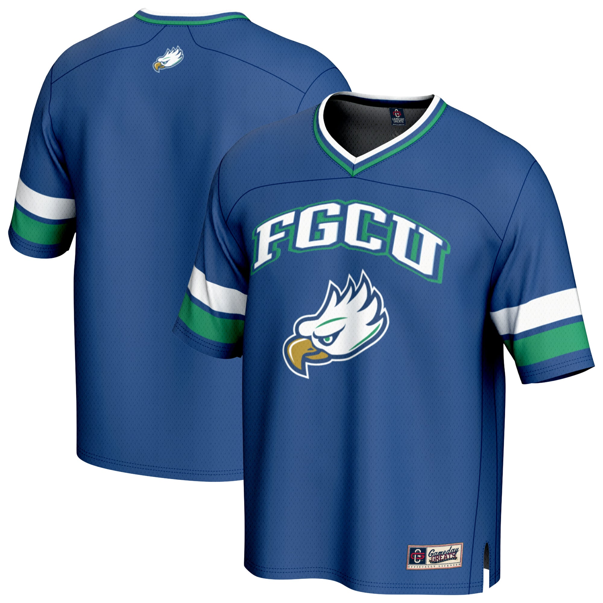 Men's Blue Florida Gulf Coast Eagles Football Jersey