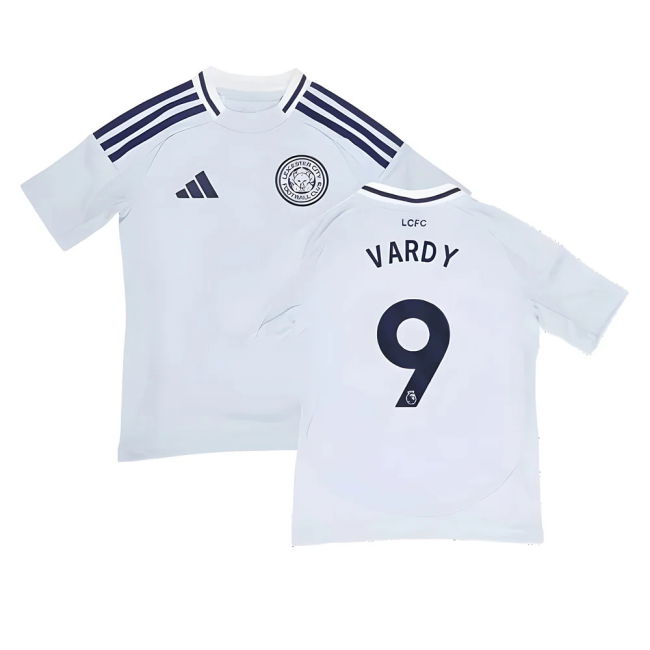 Flexible Limited Stock 2024-2025 LEI Third Football Shirt Vardy 9#664