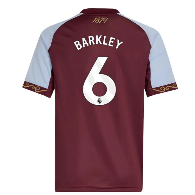 Aston Villa Modern Home Jersey 2025-2026 #6