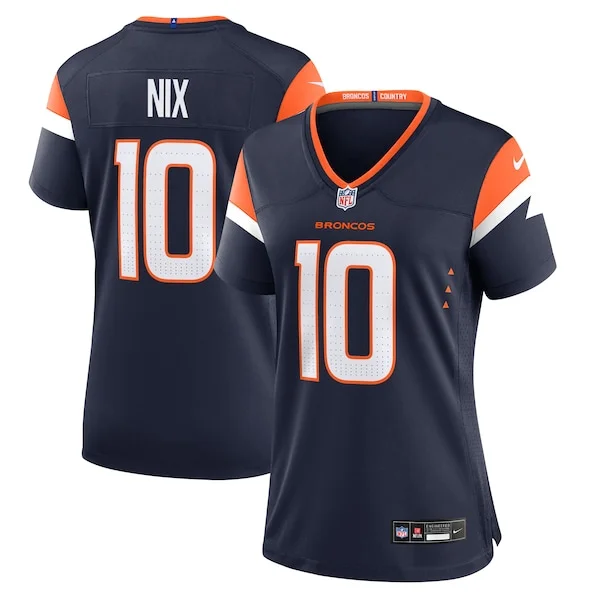 None Game NFL Jersey - Navy | Elite Football Apparel | NFL Football