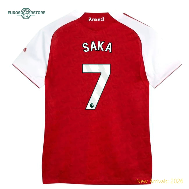 S Arsenal Female 2025 Home Jersey Shirt Football Fan Game Day Supporter Game Day Apparel