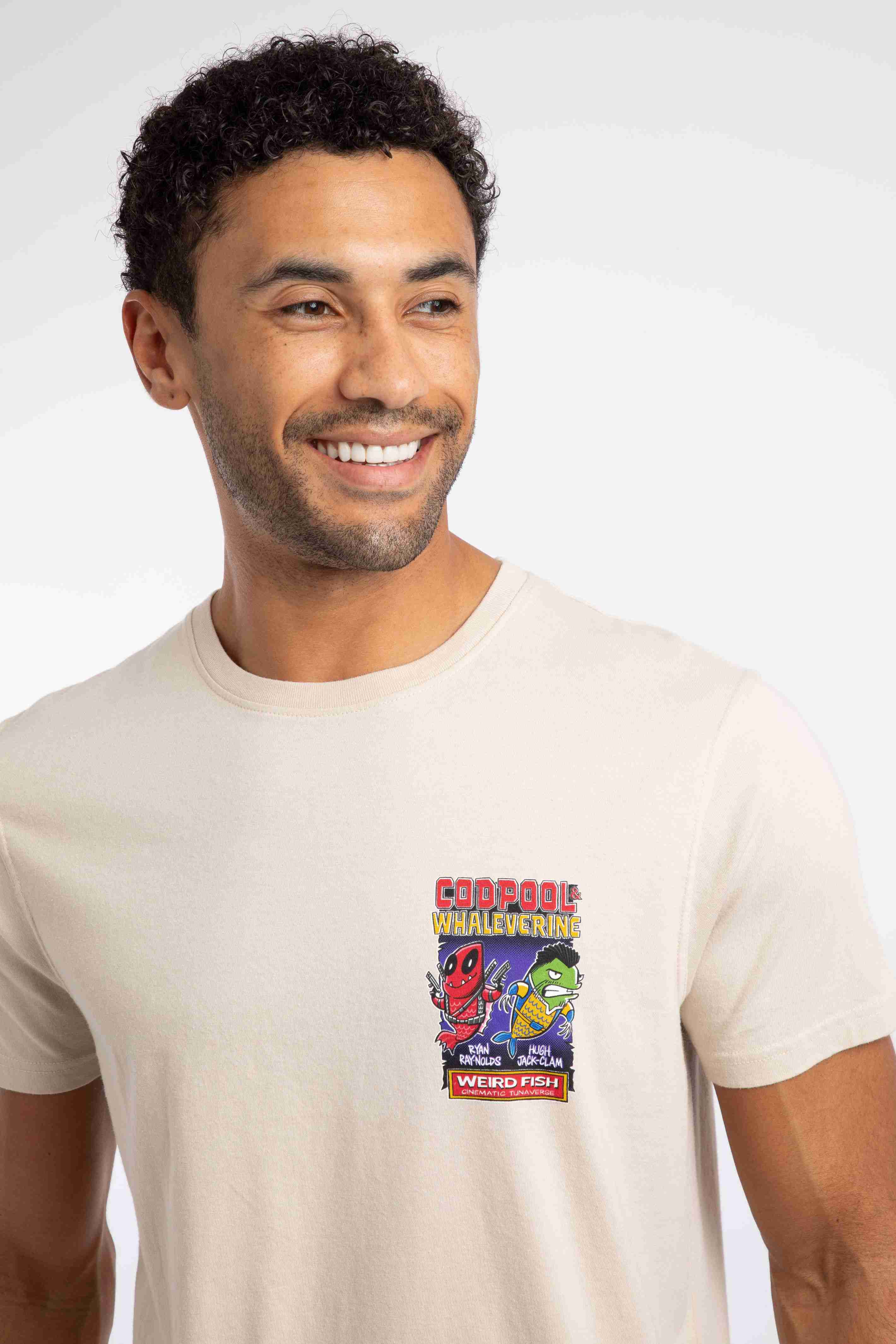 Codpool Back Print Artist T-Shirt String
