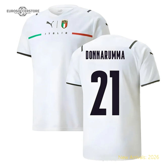 Italy Away Kit 2021-2022 Fan Style Jersey For Match Days