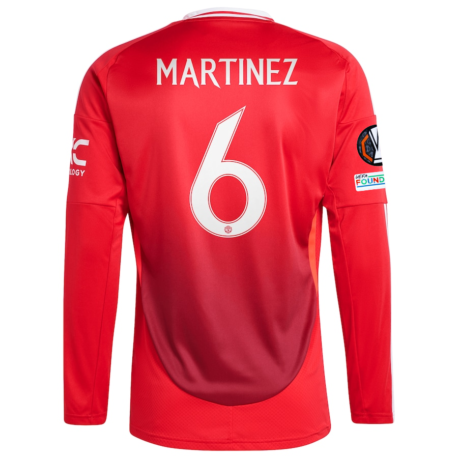 Manchester United Sleeve 2024-2025 UEL Home Jersey – Authentic Shirt
