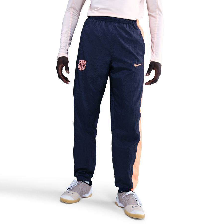 [EFKS] Barcelona Track Pants T90 Woven Midnight Navy/Bright Mango Apparel 3rd