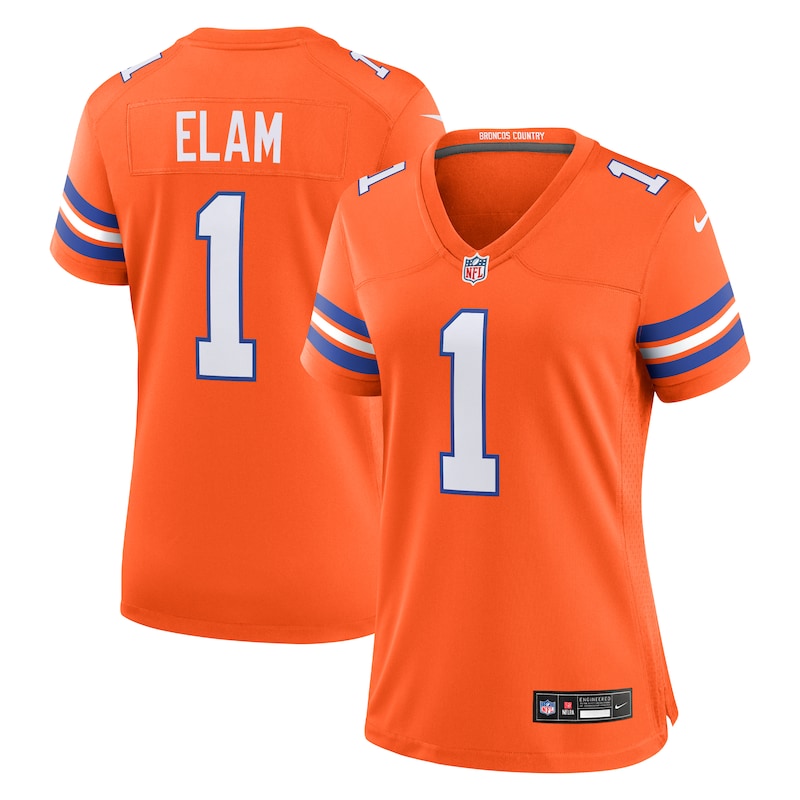 None Jason Elam Denver Broncos Modern Fan Apparel Football Apparel