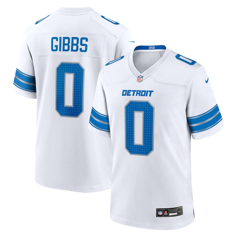 None Jahmyr Gibbs DET Lions Powerful Professional Jersey for NFL Fans