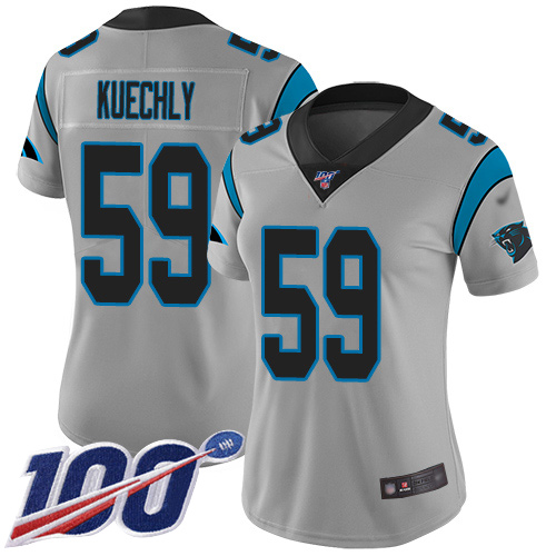 Official NFL C P Panthers #59 Luke Kuechly Team Color Limited Jersey