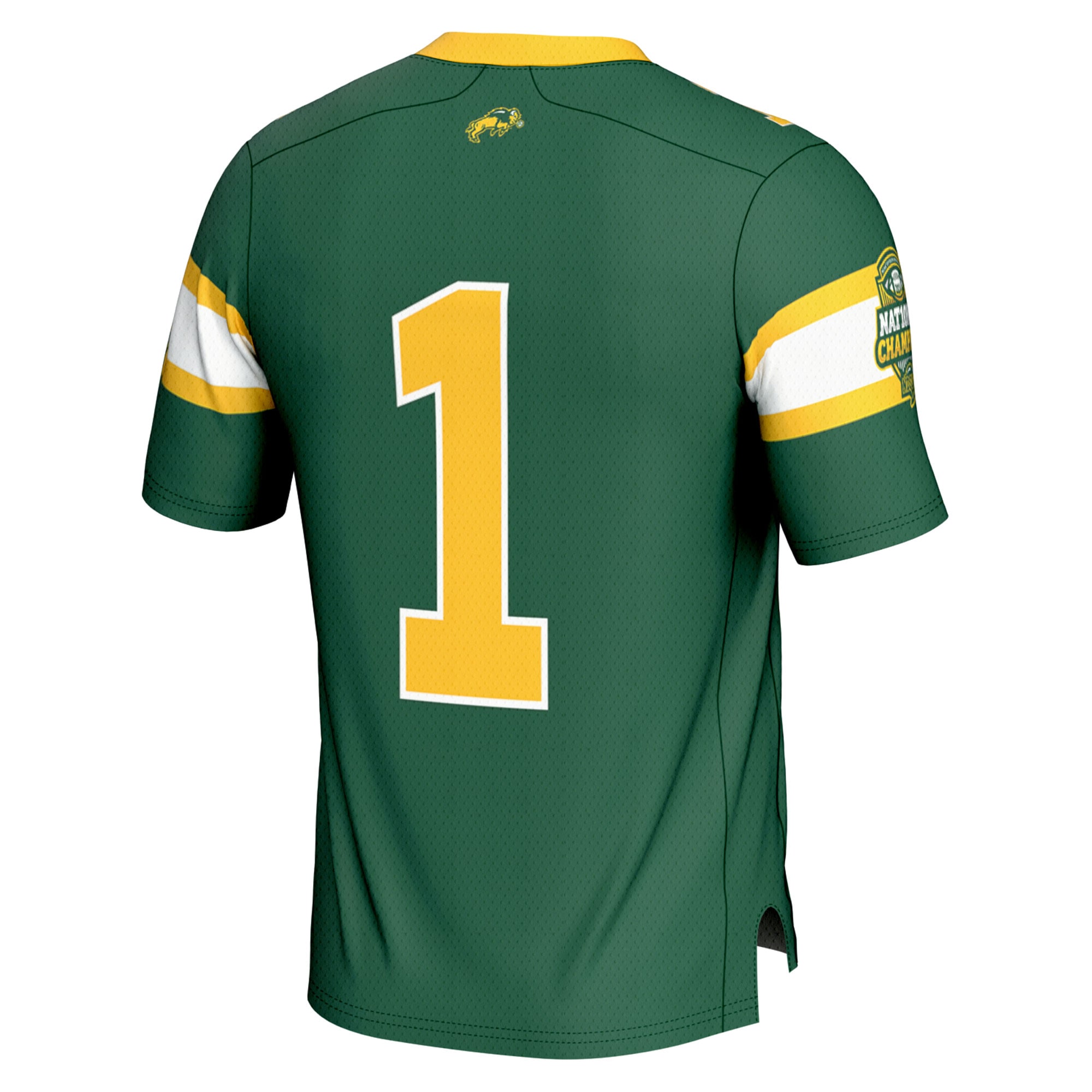 [NJP] NDSU Bison GameDay Greats Unisex 2024 NCAA FCS Football National Champions Lightweight Fashion Jersey - Green