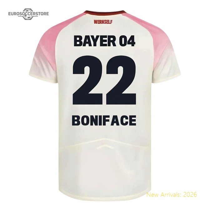 Bayer Leverkusen 2024-25 Away Fan Version For Kids (Boniface