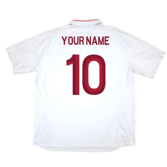 Convenient England 2012-13 Home (XXXL) (Very Good) (Your Name) From China