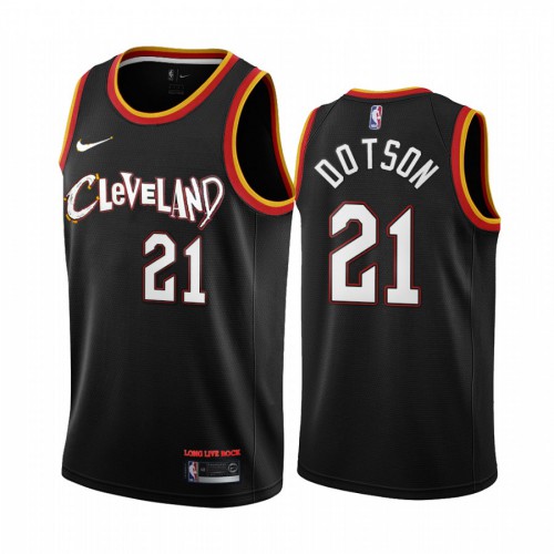 Nike Clippers Black Cleveland Cavaliers #21 Jersey - Great Value