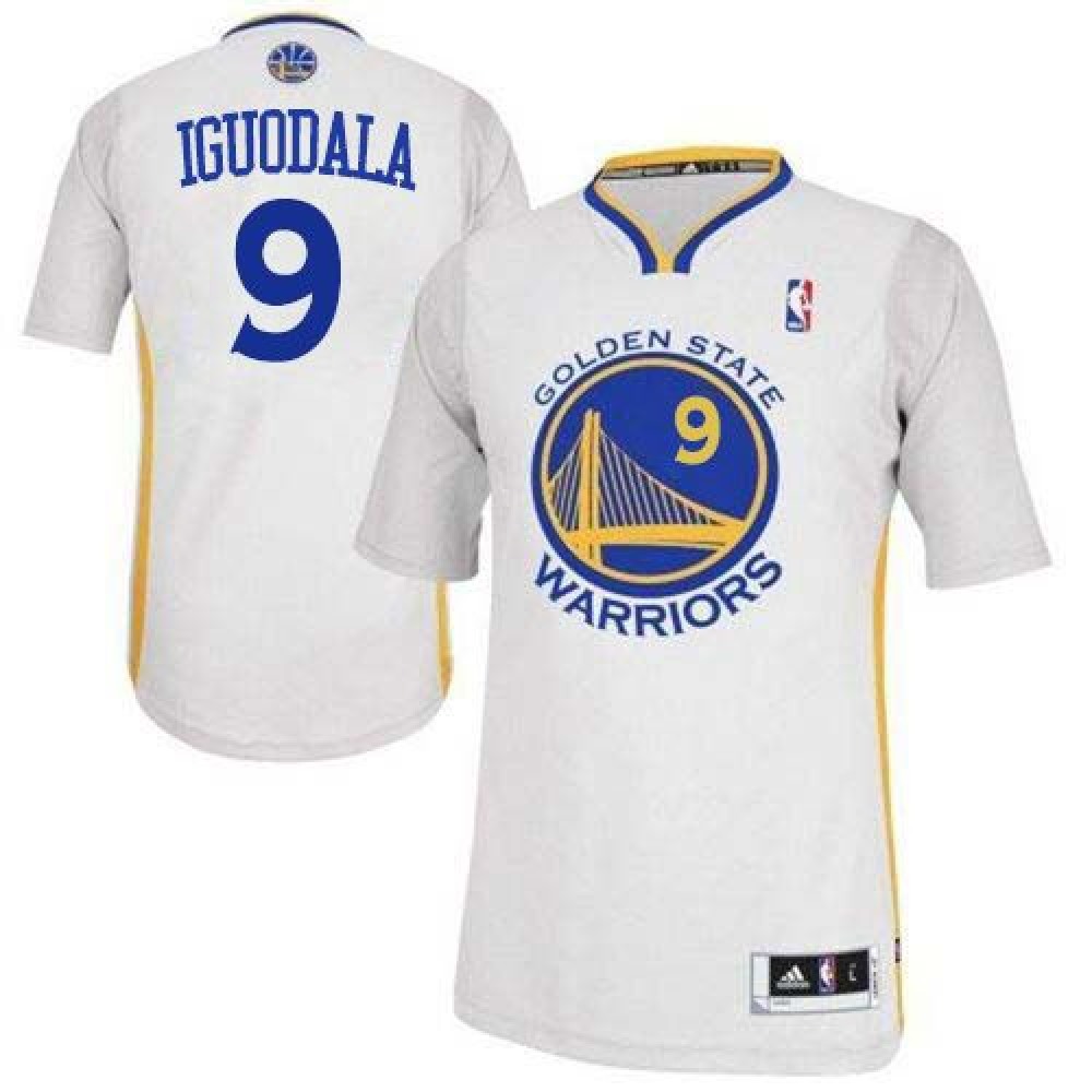 Performance 9 White Jersey - - Basketball Fan Gear
