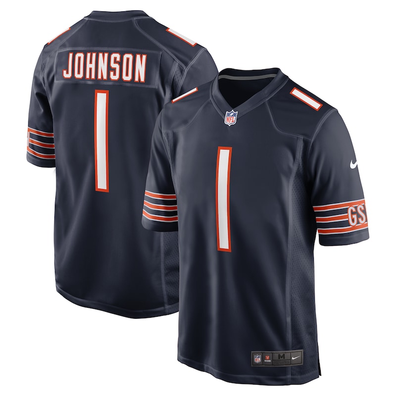 None Jaylon Johnson CHI Bears Championship Budget-Friendly Jersey