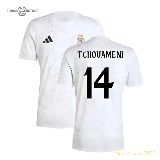 Real Madrid Match Home Jersey Lightweight Breathable Breathable
