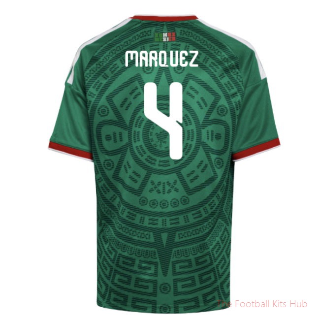 [JED] 2026/27 Mexico Home Shirt (Kids) (Marquez 4)