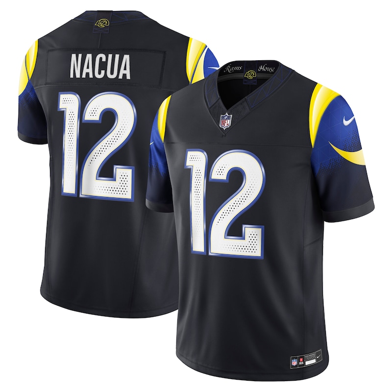 None Puka Nacua LA Rams Game-Ready Game Jersey Game Day Wear