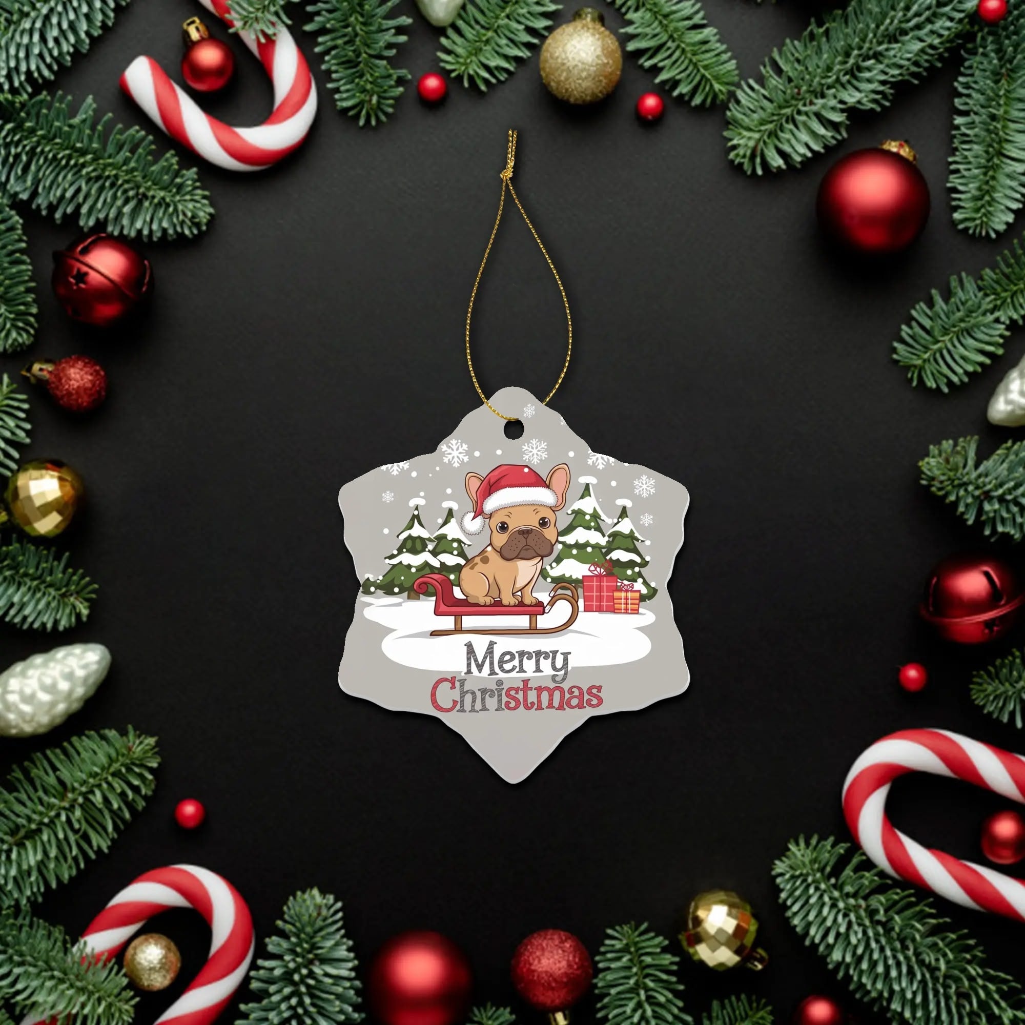 Cozy High-Quality Ace - Christmas Ornaments for Casual Outings