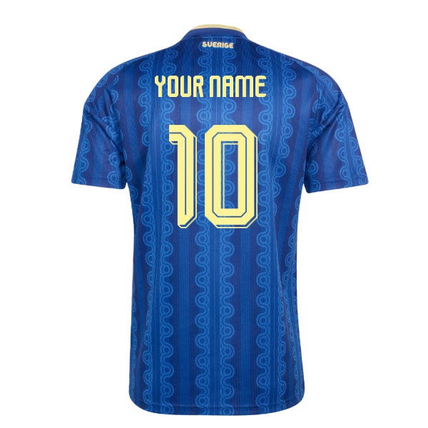 [DDJ] 2026 2027 Sweden Shirt Name) Away Uniform (Your