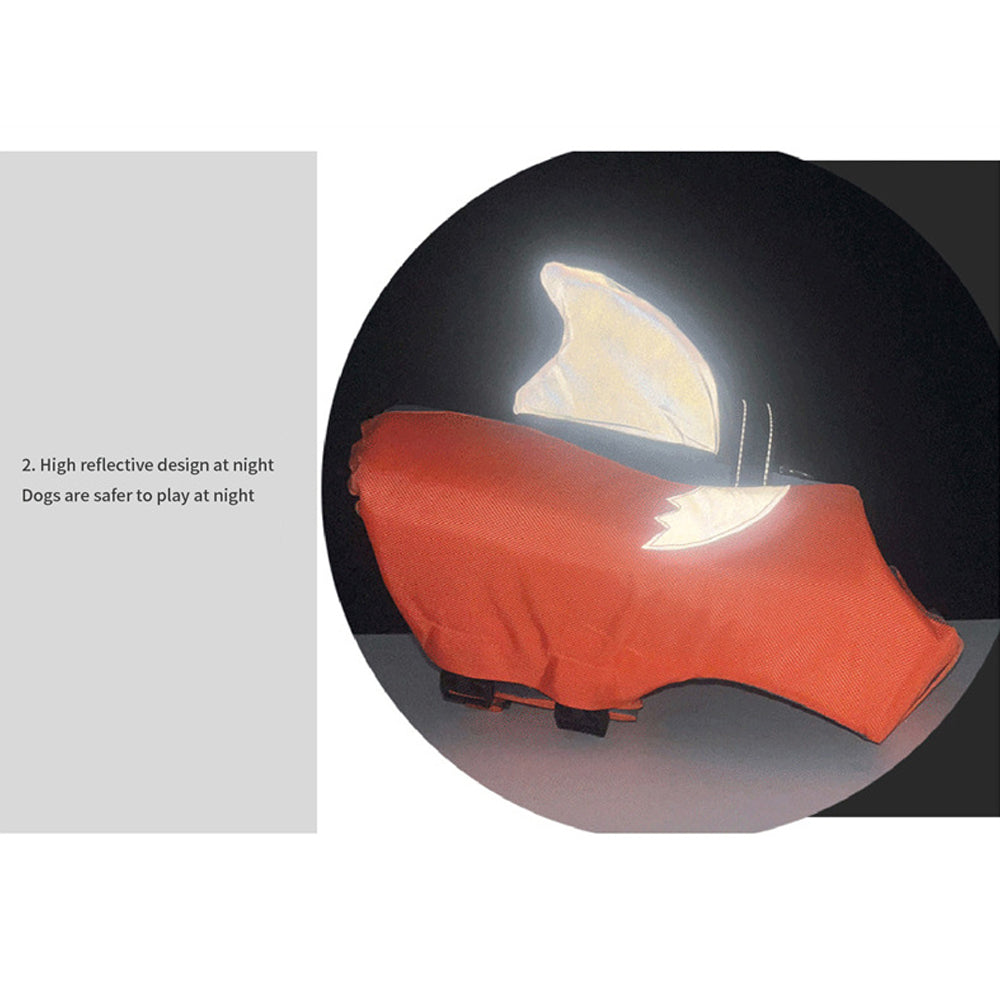 Life Vest Summer Reflective Swimwear For Frenchie Pups | Breed-optimized