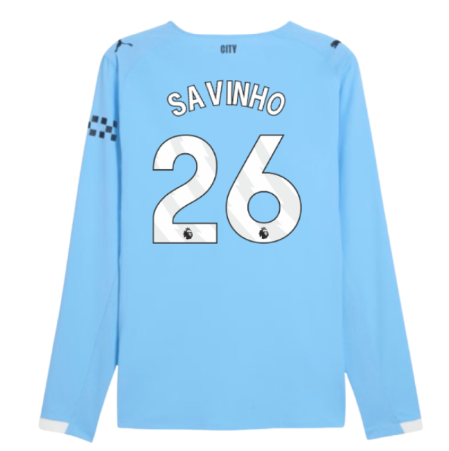 Premium Premier League Team Home Savinho Jersey 2025-2026