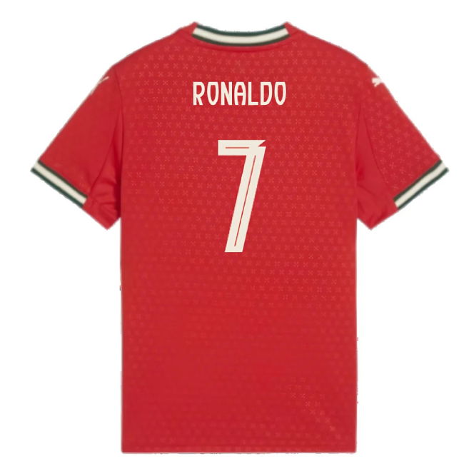 Kids Portugal Senior Team Top Tier Home Pro Level Shirt