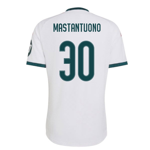 [JED] 2026-2027 Real Madrid Authentic Home Shirt (Mastantuono 30)