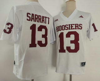 Men's None White 2024 replica Elijah Sarratt #13 breathable Jersey