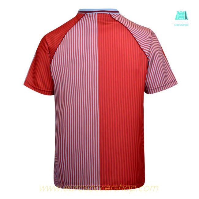 Score Draw Aston Villa 1988 Retro Football Shirt