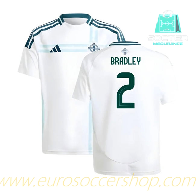 2024-2025 Season Northern Ireland Away Shirt Fan Edition Youth Version (Bradley 2)