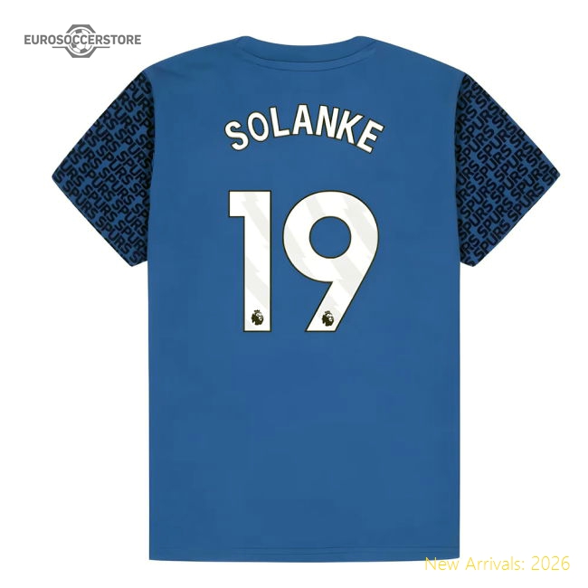 Tottenham Hotspur Graphic T-Shirt (Blue) Childrens (Solanke 19)
