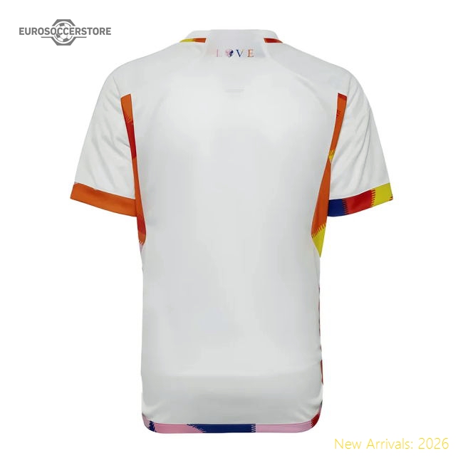 Genuine Belgium 2022-2023 Away Shirt - Temperature-control