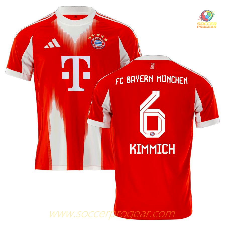 Football Jersey Bayern Munich Home 2025/26 Collection Kimmich