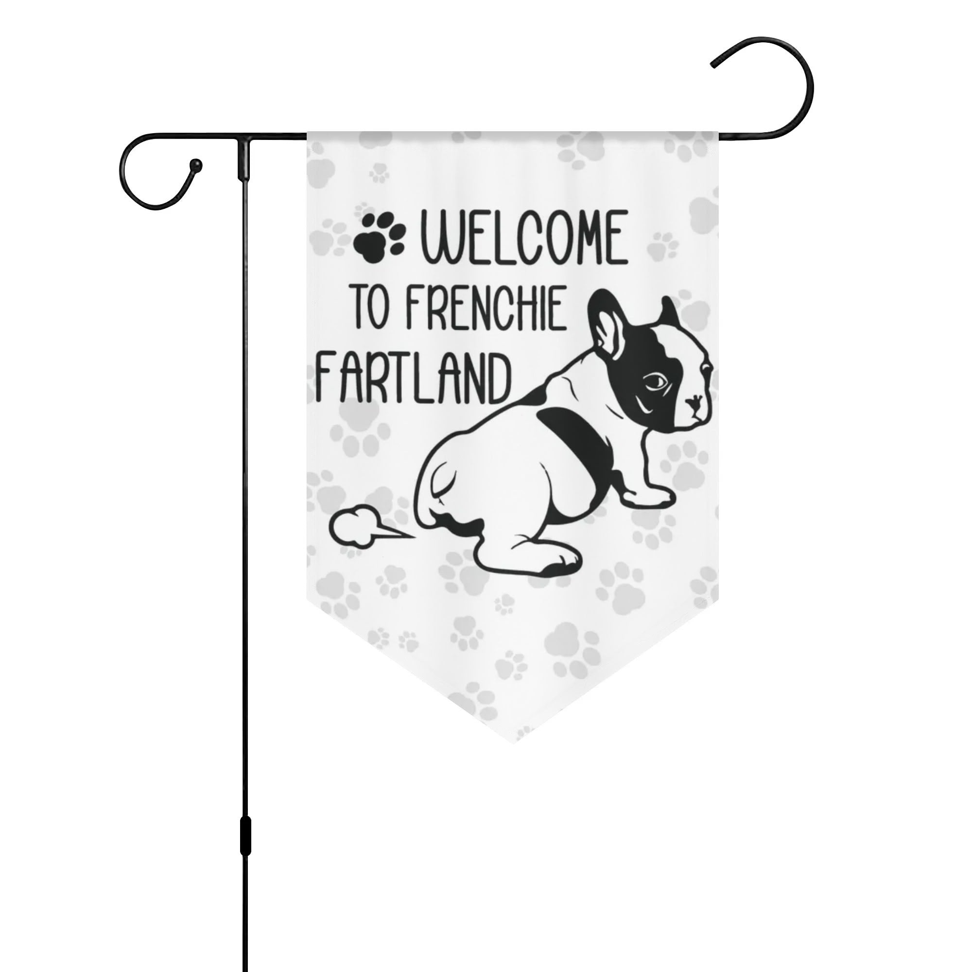 Maple - Frenchie Garden Flag Banner Indoor Use | Safe For Paws