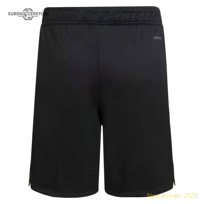 2025-2026 Man Utd Third Shorts (Black) - Kids