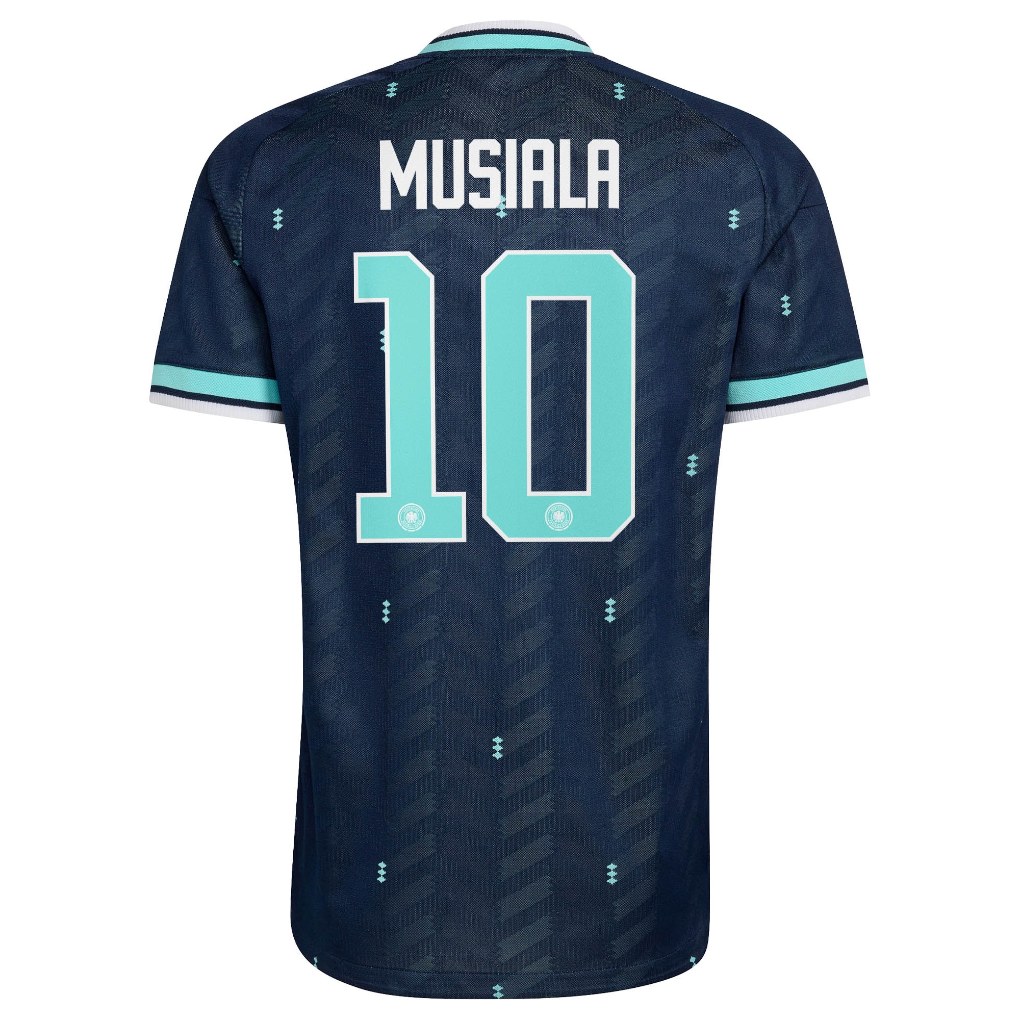 [SJH] Jamal Musiala #42 Germany National Team 2026 Away On-Field Authentic Jersey - Navy