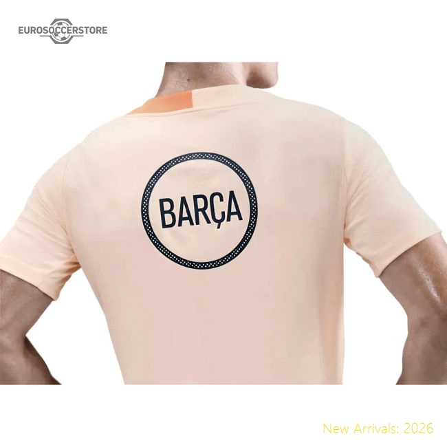 Barcelona Third Durable Jersey Athletic Fit Comfortable