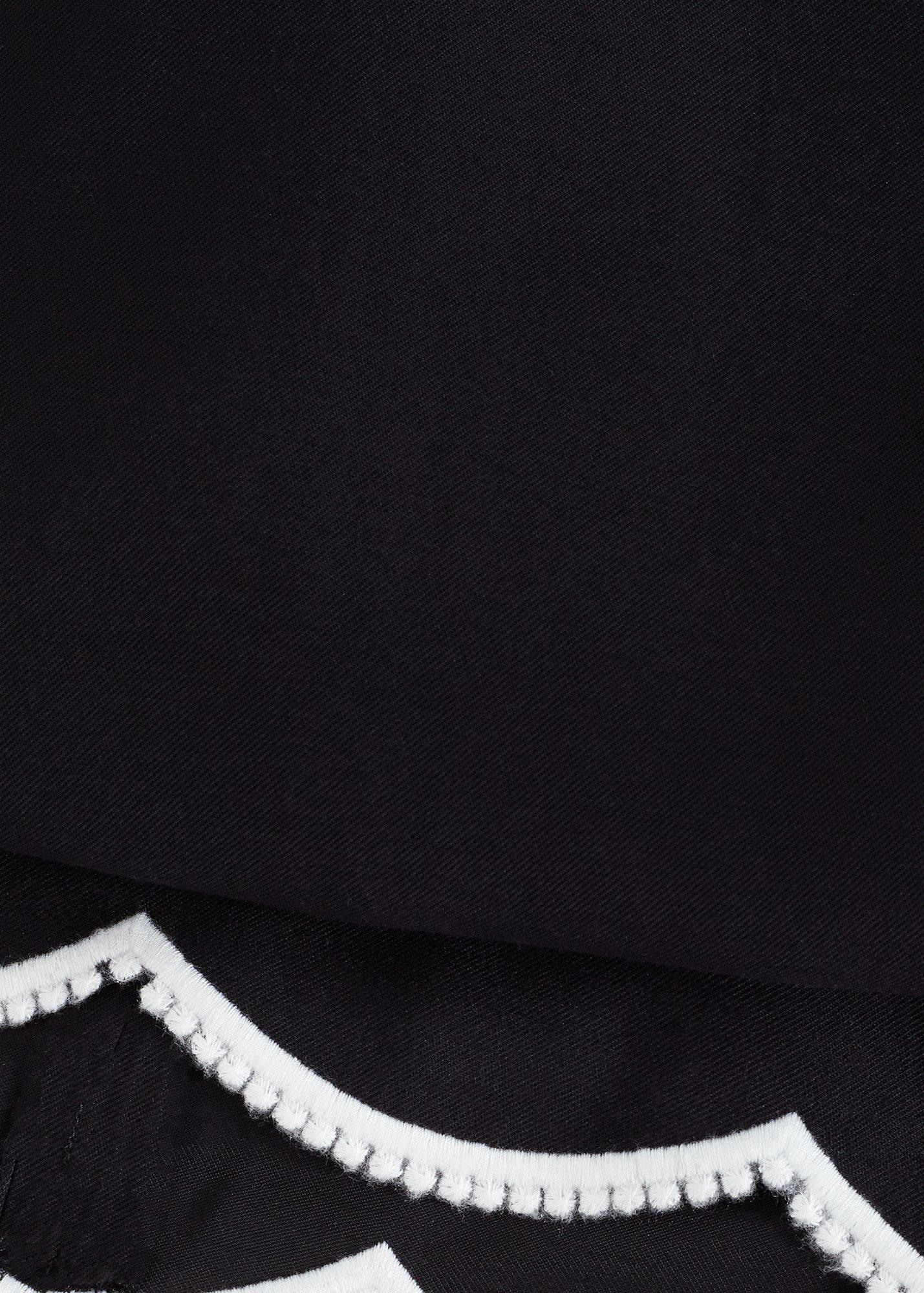 Marta Shift Black Mini Dress
