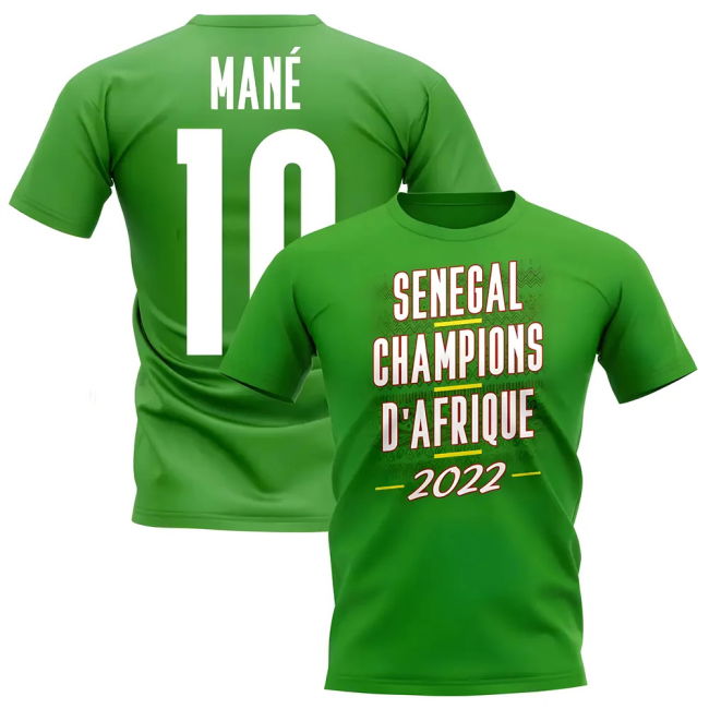 Limited-Edition Top-Tier Sadio Mane 2022 Senegal African Nations