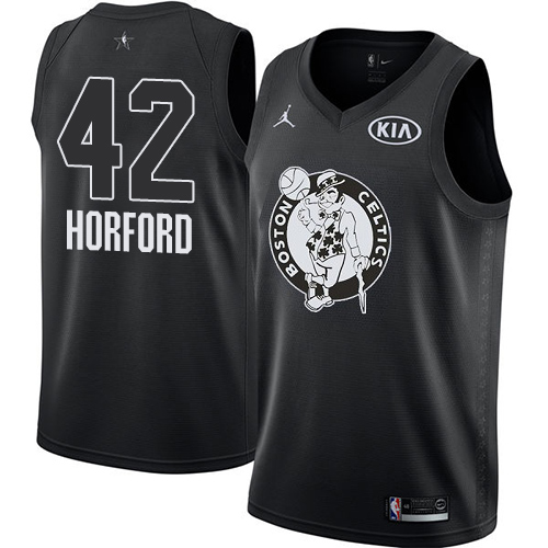 BOS Black Nike B. Celtics #42 NBA Jersey NBA Fan Apparel Quality