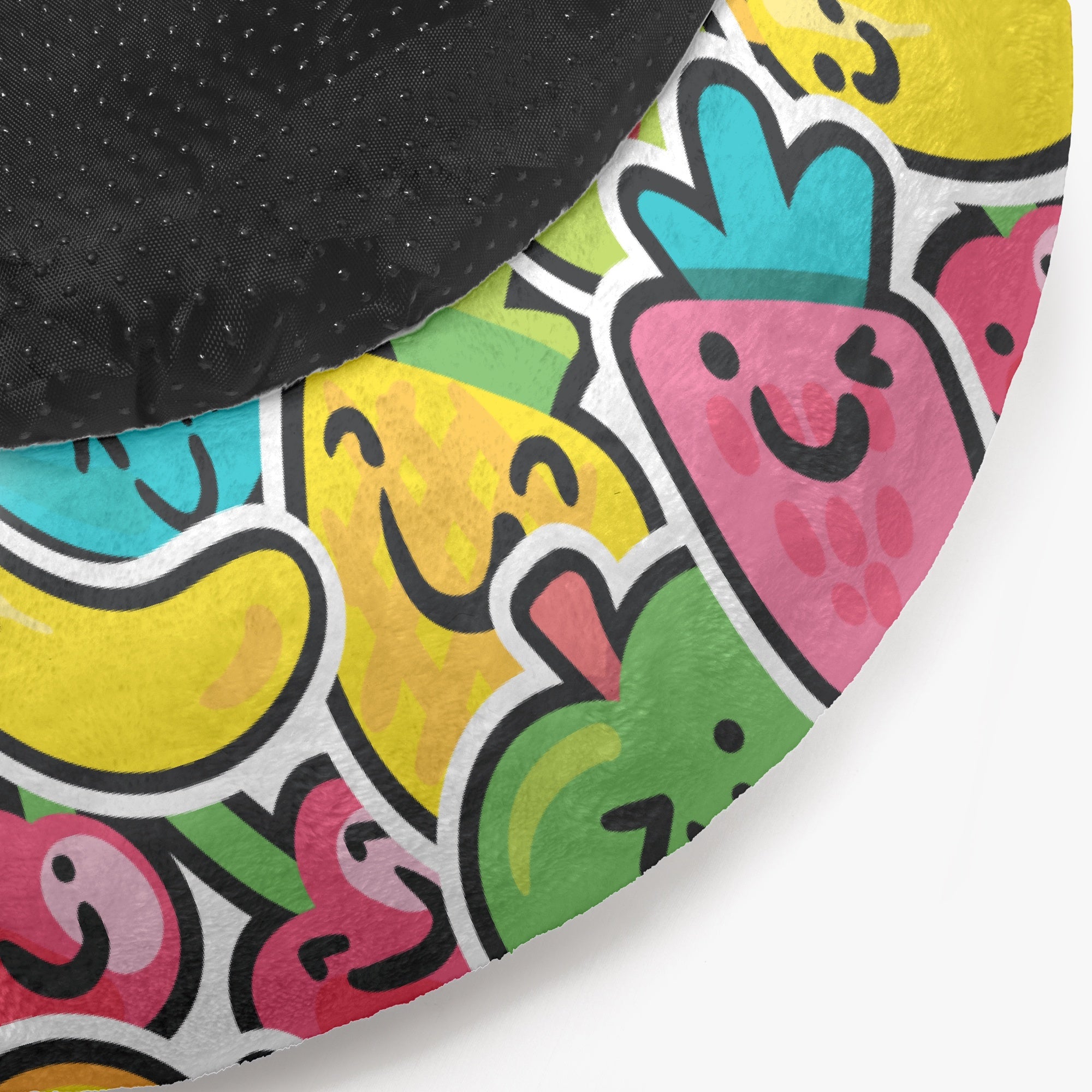 | Anti-anxiety French Bulldog Donut Bed Summer Wear | Non-slip Design