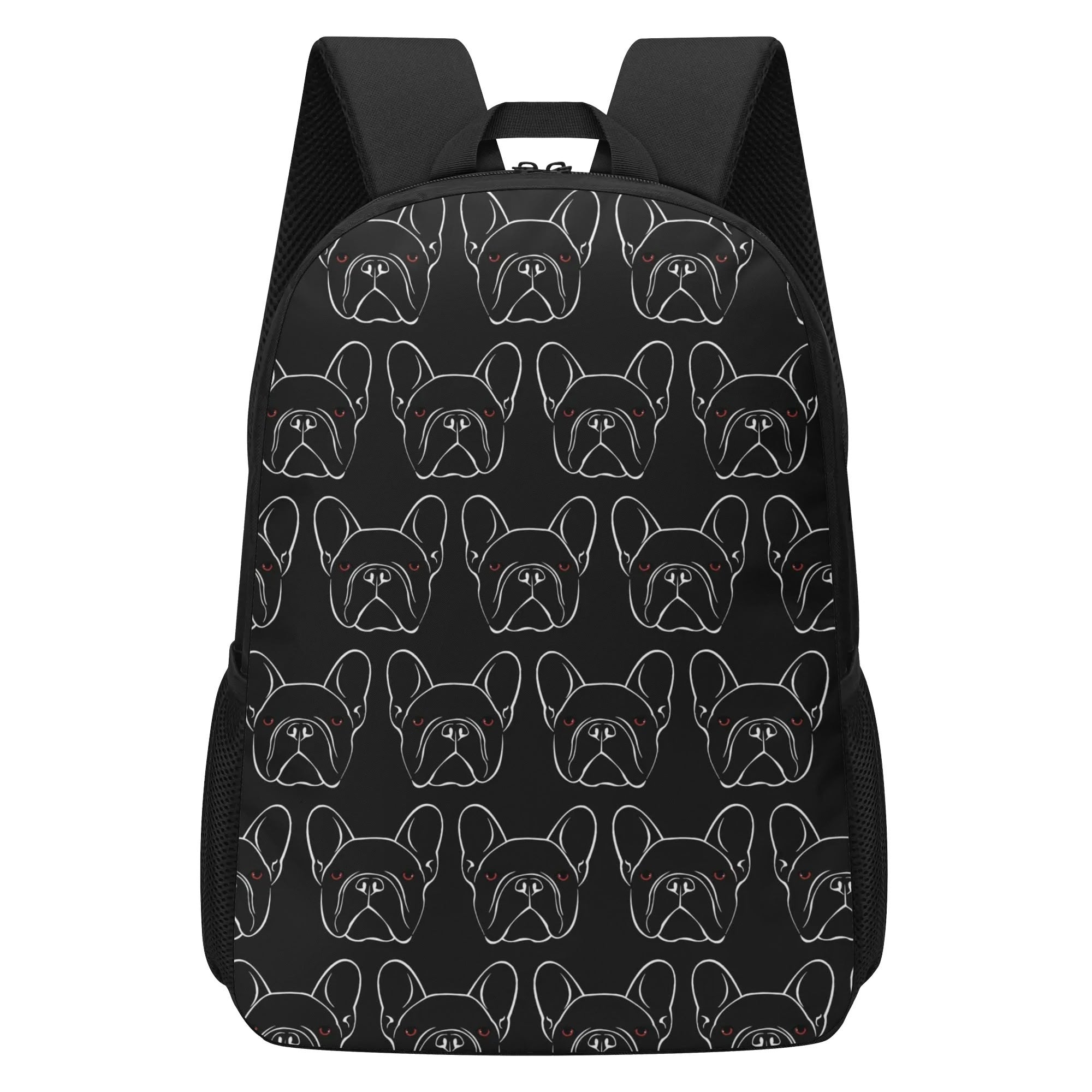 French Bulldog Henry 17 Inch Backpack Frenchie Pet Item