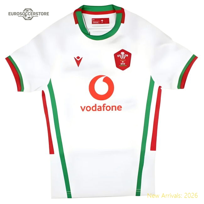 2024-2025 Wales Rugby WRU Away Slim Fit Shirt (Womens)