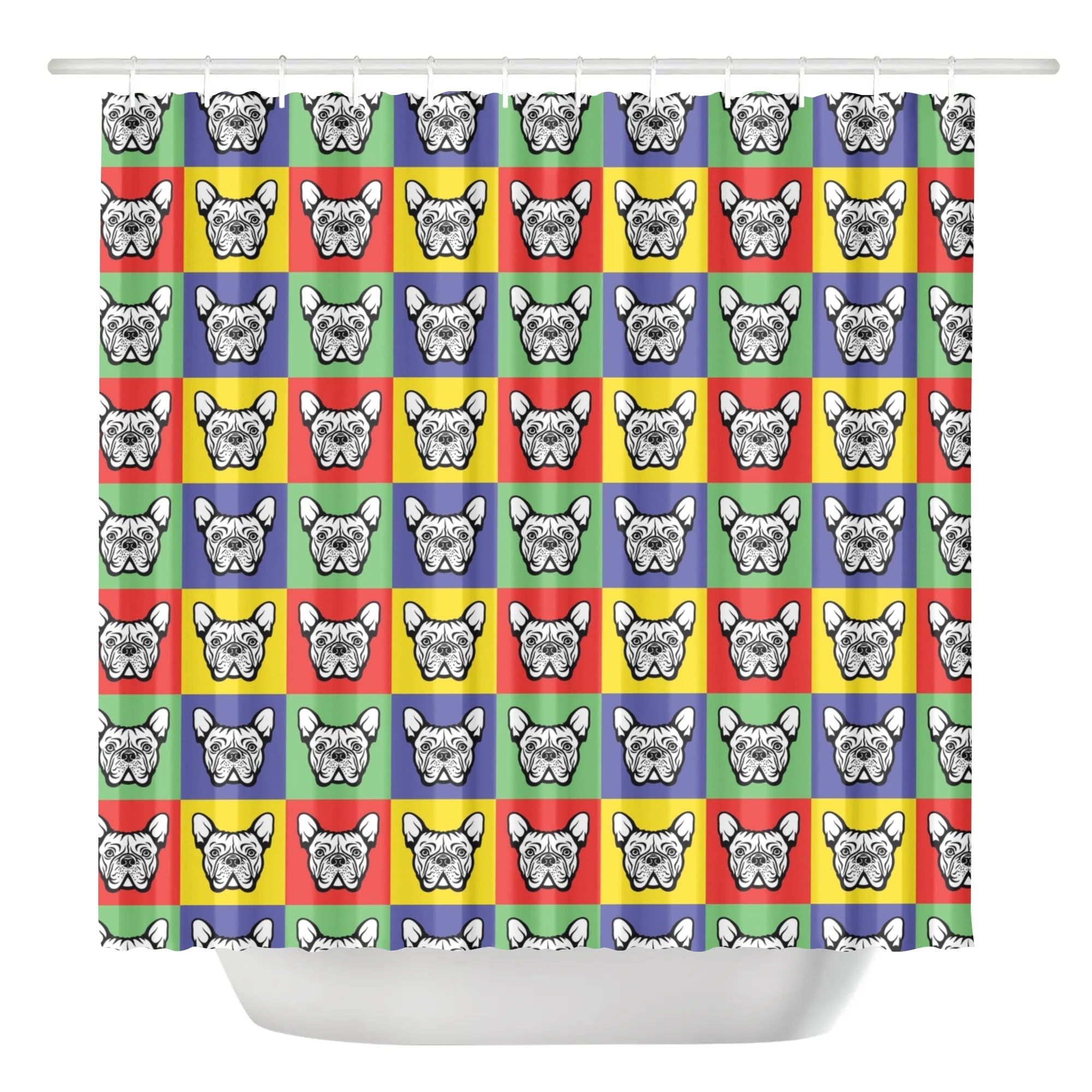 Culture-Inspired Nipsey - Shower Curtain For Frenchie Lovers for Daily