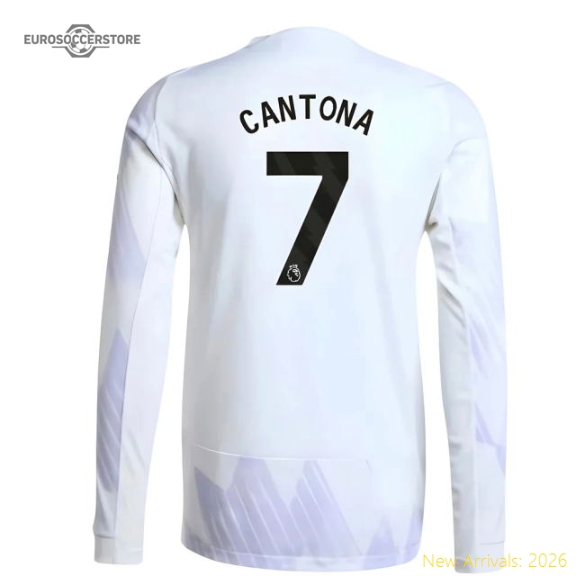 Outstanding 2025-2026 Man Utd Authentic Long Sleeve Away Shirt (can