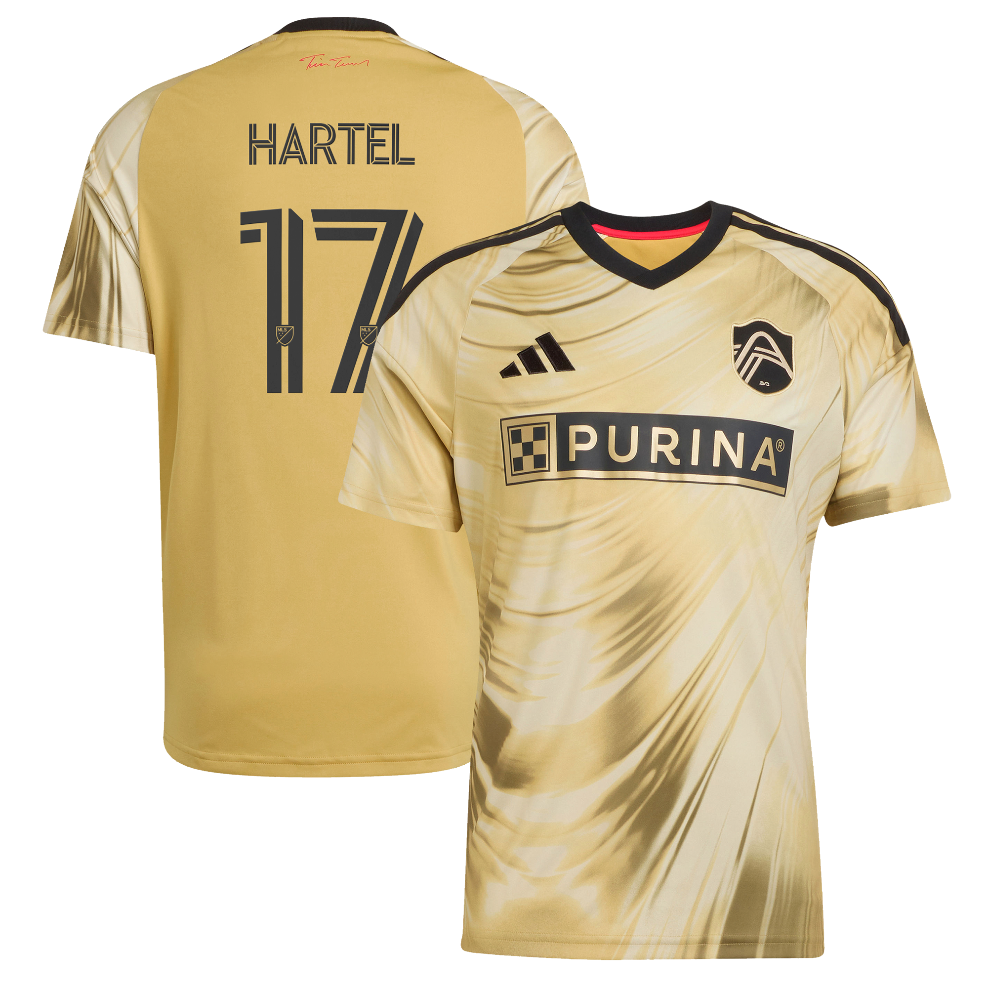 [SJH] Marcel Hartel St. Louis CITY SC 2026 The Tina Turner Kit Replica Jersey - Yellow