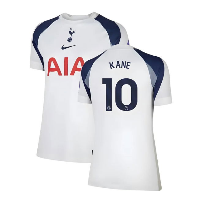 Fan Gear Spurs Tottenham Home Shirt Womens Kane #10 Match Quality ...